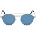 Unisex Γυαλιά Ηλίου Web We0207-16X (55/20/145 mm) Silver-Havana/Blue Mirror