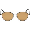 Unisex Γυαλιά Ηλίου Web We0208-02G (59/16/145 mm) Black/Gold Mirror