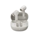 Bluetooth Handsfree Qcy Buds ANC Cream Grey (HT15) - 45db ANC TWS 35h 5 mic ENC