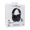 Gaming Headset White Shark 3-In-1 Wireless Foldable Wgh-2444 Firecrest Black