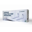 Βάσεις Gembird Universal HEAVY DUTY STEEL WALL BRACKETS 30 KG WHITE