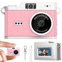 WOWKIDS μίνι ψηφιακή κάμερα X5 2MP 1080p ροζ