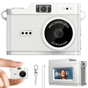 WOWKIDS μίνι ψηφιακή κάμερα X5 με 0.96" οθόνη, 2MP/1080p, λευκή