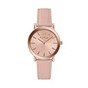 Γυναικείο Ρολόι Furla Ww00003006L3 (38mm) Δερμάτινο Λουράκι Ροζ
