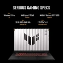 Asus Laptop Gaming TUF Gaming A18 FA808UM-S9058 AMD Ryzen 7 260 18 inches 2 5K 16GB 512GB SSD RTX 5060 NoOS Gray
