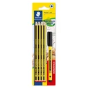 STAEDTLER Noris 120-SBK8P2 Wooden Pencil & Pen Set HB 9pcs (8 pencils + 1 black pen)
