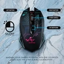 Gaming Ποντίκι Alcatroz Silent 2.4G Wireless Rgb 4800 Cpi X-Craft Air Ultra 7000
