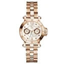 Γυναικείο Ρολόι Guess X74008L1S (34mm) Μεταλλικό Μπρασελέ Ροζ Χρυσό