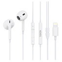 Handsfree Ακουστικά Yison με Μικρόφωνο X7, Lightning, 1.2m, λευκά