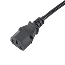 Καλώδιο Τροφοδοσίας Akyga AK-PC-05 Black 5 m CEE7/7 IEC C13