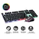 Σετ Πληκτρολόγιο Και Ποντίκι Ενσύρματο Alcatroz RGB Waterproof X-CRAFT XC1000