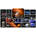 Rugone Xever 8 (8/128GB) Ανθεκτικό Smartphone Μαύρο