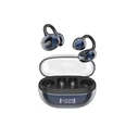 XO G43 Ακουστικά Open Ear Bluetooth Handsfree Μπλε (Διαφανής Επιμεταλλωμένη Σχεδίαση)