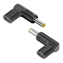 Αντάπτορας Τροφοδοσίας Powertech YX-21, USB-C σε Acer 5.5x1.7mm, μαύρος