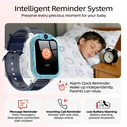 Blackview Z40 PRO Παιδικό Smartwatch 4G με GPS & Κάμερα Μπλε