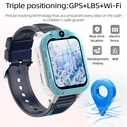 Blackview Z40 PRO Παιδικό Smartwatch 4G με GPS & Κάμερα Μπλε
