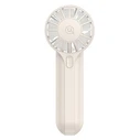 Φορητό Ανεμιστηράκι Usams ZB288 με 3 ταχύτητες, 1200mAh, λευκός