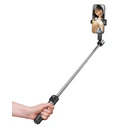 Selfie Stick Usams ZB324 με τρίποδο, έως 110cm, Bluetooth, Μαύρο