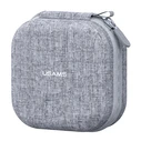 Θήκη Οργάνωσης Ακουστικών Usams Bluetooth Zb351, 9.5X9.5X5Cm, Γκρι