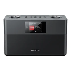 KENWOOD CR-ST100S-B Compact Smart Radio - Έξυπνο Ραδιόφωνο (Μαύρο)