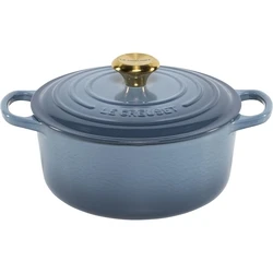 Le Creuset Signature Στρογγυλή Κατσαρόλα 24 cm Chambray