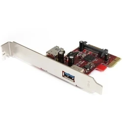 Controller StarTech PCIE USB 3 CARD 1 INT + 1 EXT