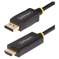StarTech καλώδιο προσαρμογέα DisplayPort σε HDMI 2 m (4K@60Hz HDR) - 2M-DP-HDMI-4K60-HDR