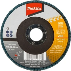 Makita Fächerschleifscheibe 125mm Z80