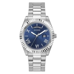 Guess Ανδρικό Ρολόι GW0265G7 Ασημί 42 mm