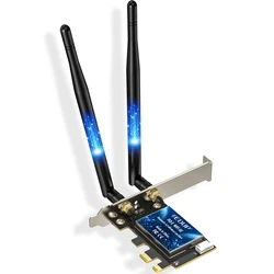 Κάρτα Δικτύου Edup EP-9651GS WIFI 6EAX5400 + Bluetooth 5.3 PCI-E Adapter