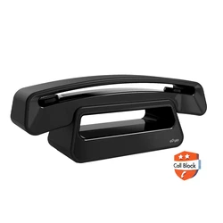 Cordless phone with call blocking ePURE ICONIC EWE ALCATEL black
