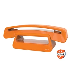 Cordless phone with call blocking ePURE ICONIC EWE ALCATEL orange