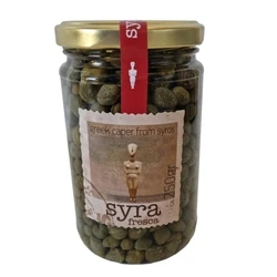 Food and Beverage Syra Fresca Greek Caper From Syros Glass Jar 300g