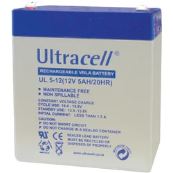 Μπαταρία Μολύβδου Ultracell 12V 5AH (9x7x10)