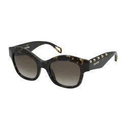 Zadig & Voltaire Γυναικεία Γυαλιά Ηλίου με Καφέ Κοκκάλινο Σκελετό και Καφέ Φακό SZV410 04BL