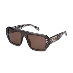 Just Cavalli Unisex Γυαλιά Ηλίου με Γκρι Κοκκάλινο Σκελετό και Γκρι Φακό JC101V 0819