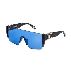 Just Cavalli Unisex Γυαλιά Ηλίου με Καφέ Κοκκάλινο Σκελετό και Καφέ Φακό JC112 0722