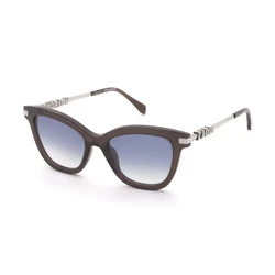 Zadig & Voltaire Γυναικεία Γυαλιά Ηλίου με Καφέ Κοκκάλινο Σκελετό και Γαλάζιο Φακό SZV451 0T88