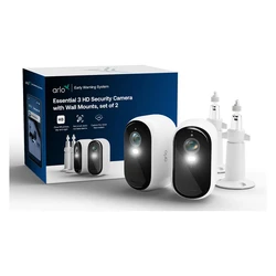 Arlo E3 HD Κιτ 2 Καμερών + 2 Βάσεις (VMC2280-111EUS)