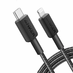 Καλώδιο Lightning Anker A81B5G11 Μαύρο 90 cm