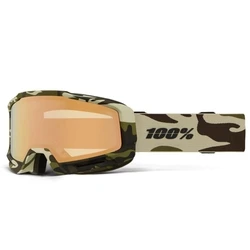 100% SNOW OKAN HiPER Camo Copper ML Mirror - Γυαλιά Σκι / Snowboard