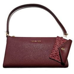 Michael Kors Δερμάτινη Γυναικεία Τσάντα Ώμου Κόκκινη 35F4G2VC6L-OXB