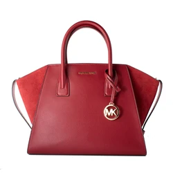 Michael Kors Υφασμάτινη Γυναικεία Τσάντα Ώμου Μπορντό 35F4G4VS3L-CHE