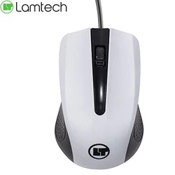 Ποντίκι Ενσύρματο Lamtech OPTICAL 1000DPI WHITE