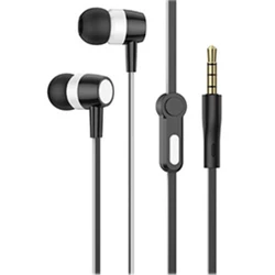 Handsfree Ακουστικά Lamtech With MIC 3,5mm JACK Black