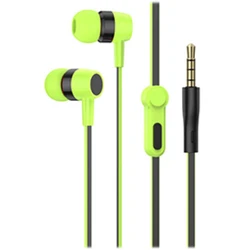 Handsfree Ακουστικά Lamtech With MIC 3,5mm JACK GREEN