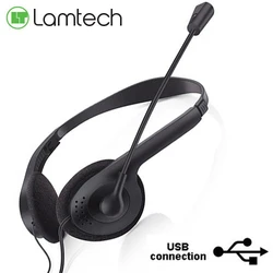 Multimedia Ακουστικά Lamtech USB 2.0 STEREO HEADSET with MIC