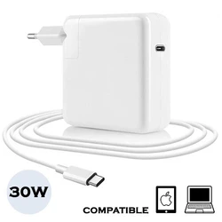 Φορτιστής Laptop 30W Lamtech Type-C 3.1 30W 15V 2A