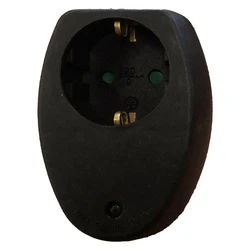 Εξωτερική Πρίζα Ασφαλείας Lamtech 16A 250V 3680W Black