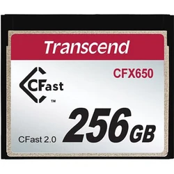 Κάρτα Μνήμης CF Transcend 2.0 CFX650 256GB
